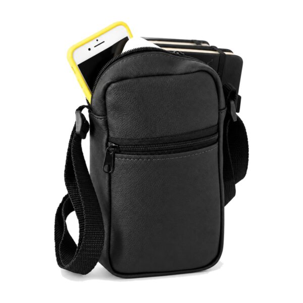 Bolsa de Ombro em Couro Sintético Personalizada 15387A