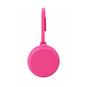 Porta-Comprimidos Chaveiro 3D Personalizado 3D101 rosa fechado com área para a marca