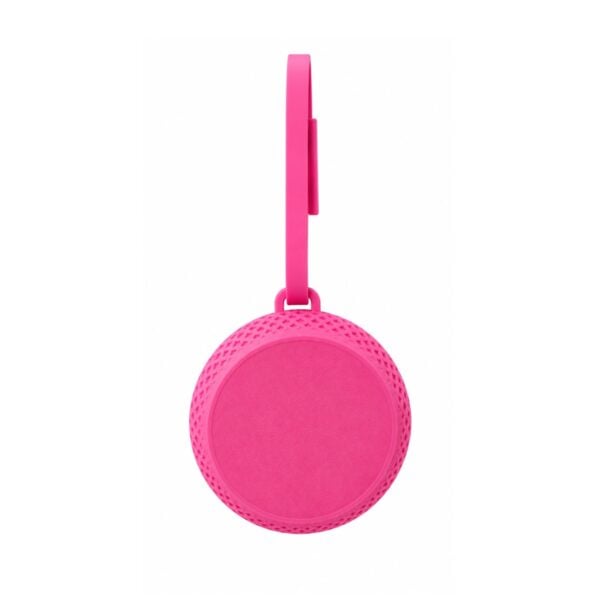 Porta-Comprimidos Chaveiro 3D Personalizado 3D101 rosa fechado com área para a marca