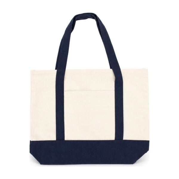 Sacola em Lona de Poliéster com Bolso Personalizada 19227