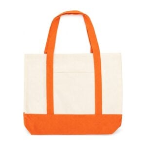 Sacola em Lona de Poliéster com Bolso Personalizada 19227
