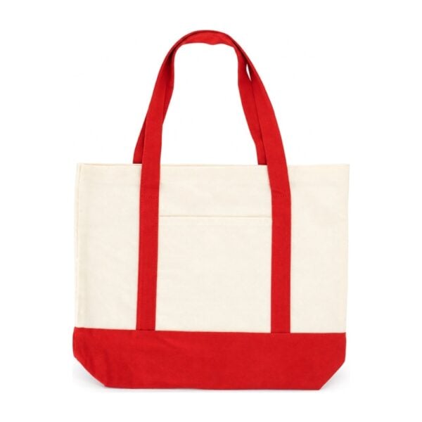 Sacola em Lona de Poliéster com Bolso Personalizada 19227